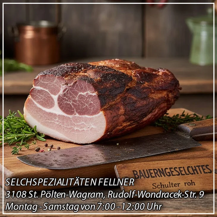 BAUERNGESELCHTES, Schulter roh BAUERNGESELCHTES, Schulter roh